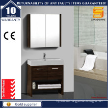 New Design Melamine Storage Bathroom Vanity with Two Doors